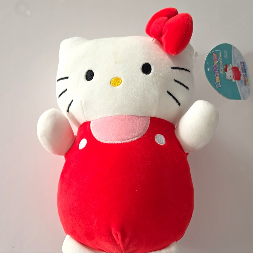 Jazwares Hello Kitty Cat Plush Stuffed Animal Red Outfit With Tags